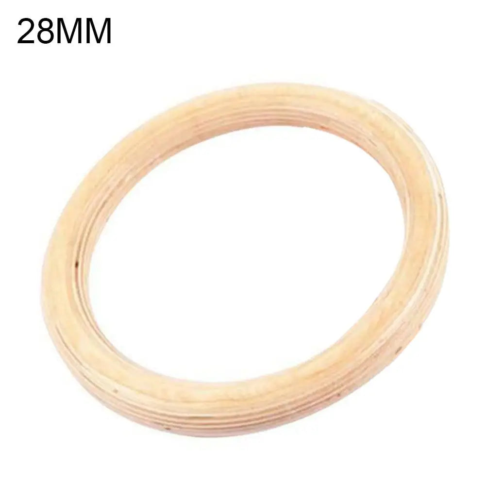 Wooden Gymnastic Rings 28/32Mm Exercise Fitness Rings Gym Pull Ups Buckles Indoor Yoga Crossfit Strength Training Rings Gimnasia